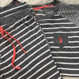 Never worn U.S. Polo pajamas Sz S